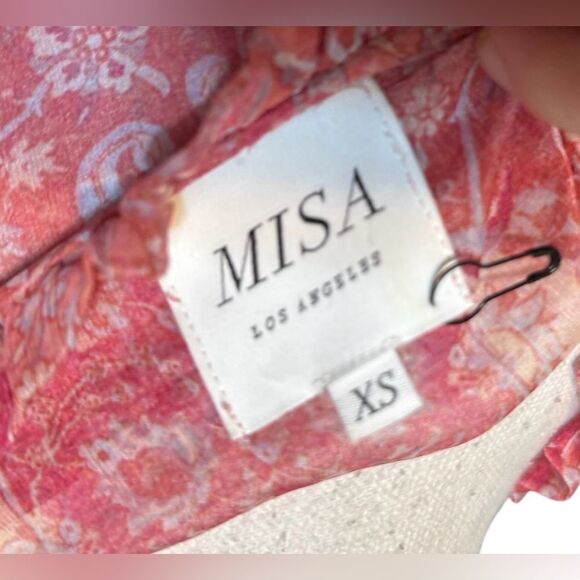 MISA Los Angeles Lilian Dress in pink - Picture 5 of 6